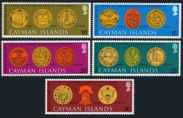 Cayman 372-376, Hinged. Mi 368-372. USA-200, 1976: Seals, Liberty Bell, Turtle. - Caimán (Islas)