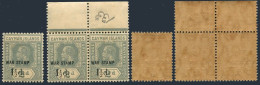 Cayman MR 7 Rose-tinted Paper,MNH-yellowish.Michel 50. War Tax Stamps 1919. - Iles Caïmans