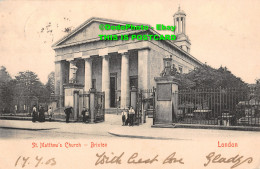 R419558 London. Brixton. St. Matthew Church. Stengel. 1903 - Other & Unclassified