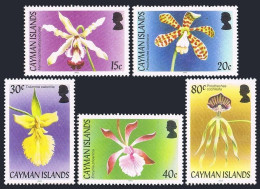 Cayman 932-936,937,MNH. Orchids 2005. - Kaaiman Eilanden