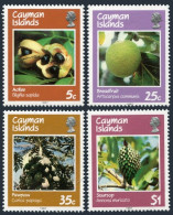 Cayman 579-582, MNH. Mi 589-592. Fruit 1987: Ackee, Breadfruit, Pawpaw, Soursop. - Iles Caïmans