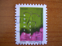France Obl   N° 241 Cachet Rond Noir - Usati