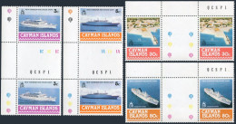 Cayman 392-395 Gutter, MNH. Michel 393-396. New Harbor, Cruise Ships, 1978. - Cayman Islands