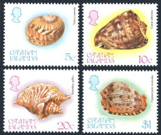 Cayman 502-505, MNH. Mi 506-509. Shells 1983. Natica Canrena, Cassis Tuberosa, - Kaimaninseln