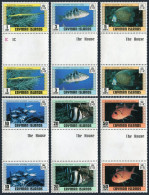 Cayman 405 X6 Gutter, MNH. Mi 412-417. Fish 1979. Trumpet-fish, Nassau Grouper, - Caimán (Islas)