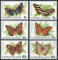 Cayman 386-391, MNH. Michel 389-392. Butterflies 1977. - Kaimaninseln
