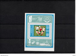 BULGARIE 1973 Congrès Olympique De Varna, Football Yvert BF 41, Michel Block 42 NEUF** MNH Cote 9 Euros - Hojas Bloque