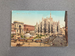 Milano Piazza Del Duomo Carte Postale Postcard - Milano