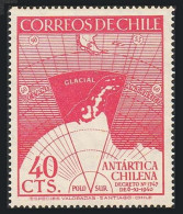 Chile 247, MNH. Michel 355. Chile's Claims Of Antarctic Territory, 1947. - Chile