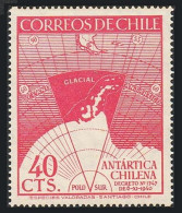 Chile 247, MNH. Michel 355. Chile's Claims Of Antarctic Territory, 1947. - Cile