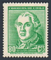 Chile 268 Wmk 215 Block/4,MNH.Michel 463X. Mateo De Toro Zambrano,1953. - Chili