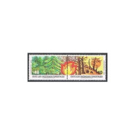 Chile 705a, MNH. Michel 1109-1110. Campaign For Prevention Of Forest Fires, 1985 - Chili