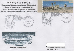Argentina,  Basketball, National Fest Of Basketball, Stamp Exhibition 002 - Pallacanestro