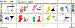MNH SUDAFRICA 2010 Taxi Hand Signs - Ongebruikt