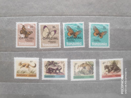 Tanzania	Butterflies Animals (F97) - Tanzania (1964-...)