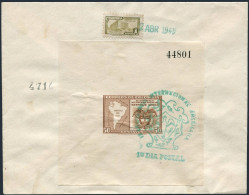 Colombia C150 FDC. 9th Pan-American Conference, Bogota, 1946. Map, Arms. - Kolumbien