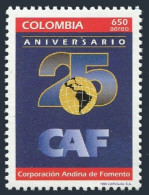 Colombia C879,MNH.Michel 1995. Andes Development Corporation, 25th Ann. 1995. - Colombie