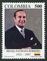 Colombia 1145, MNH. Michel 2098. President Misael Pastrana Borrero, 1998. - Colombia