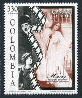 Colombia C878,MNH.Michel 1992. Motion Pictures, Centenary, 1995. - Colombia