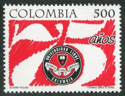 Colombia 1141, MNH. Michel 2093. Free University, 75th Ann. 1998. - Kolumbien