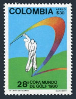 Colombia C695, MNH. Michel 1460. 28th World Golf Cup, Cajica, 1980. - Colombie