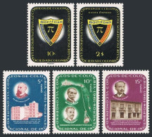 Colombia 742,C429-C432, MNH. Mi 1014-1018. Colombian Society Of Engineers, 1962. - Colombia