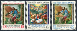 Colombia 722-723,C387-C388, MNH. St Isidore,the Farmer,1960.Gregorio Y Ceballos. - Colombie