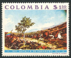 Colombia C567, MNH. Mi 1217. Battle Of Carabobo, 150th Ann. 1972. Tovar Y Tovar. - Colombia