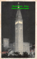 R419626 New York. Metropolitan Building At Night. Detroit Publishing. Phostint C - World