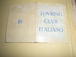 TESSERA TOURING CLUB CON BOLLINI - Documentos Históricos