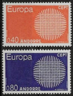 ANDORRE - EUROPA CEPT - N° 202 ET 203 - NEUF** MNH - Unused Stamps