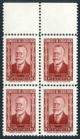 Costa Rica 261 Block/4, MNH. Michel 558. Justo A. Facio, Poet, 1960. - Costa Rica