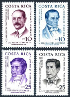 Costa Rica C316-C319, MNH. Michel 583-586. Continental Congress, Lawyers, 1962. - Costa Rica