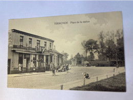 Termonde  - Place De La Station . - Altri & Non Classificati