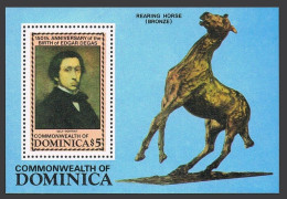 Dominica 863, MNH. Michel Bl.92. Art By Degas, 1984. - Dominique (1978-...)