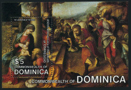 Dominica 862-863, MNH. Michel Bl.91-92. Painting By Correggio, Degas, 1984. - Dominique (1978-...)