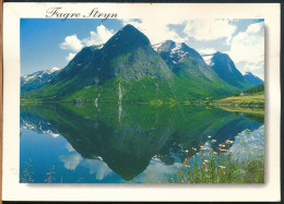°°° 31009 - NORWAY - FAGRE STRYNSVATN , OT HJELLE OG ERDALEN - 2007 With Stamps °°° - Noruega