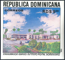 Dominican Rep 1152, MNH. Michel Bl.46. New National Post Office, 1993. - Dominica (1978-...)