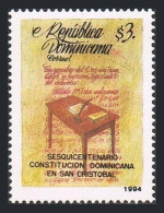 Dominican Rep 1171, MNH. Michel 1721. Constitution, 150th Ann. 1994. - Dominica (1978-...)