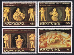 Dominica 817-820, MNH. Michel 831-834. Christmas 1983. Raphael Paintings. - Dominica (1978-...)