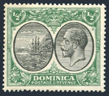 Dominica 65, Hinged. Michel 68. Seal Of Colony, King George V, 1923.  - Dominica (1978-...)