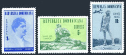 Dominican Rep 670-671, C176, MNH. Abelardo Rodriguez Urdaneta, Sculptor, 1970.  - Dominica (1978-...)