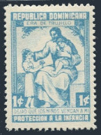 Dominican Republic RA13A,hinged. Tax Stamps 1951.Redrawn Brunette Child. - Dominican Republic