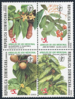 Dominican Rep 1396 Ad Block, MNH. Michel 2064-2067. Medicinal Plants, 2003. - Dominikanische Rep.