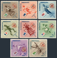 Dominican Rep B6-CB6, MNH. Mi 593-600. Scouting-50. Baden Powell. Melbourne-1956 - Dominicaanse Republiek