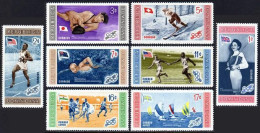 Dominican Rep 501-C108, MNH. Olympics Melbourne-1956. Winners.Wrestling,Fencing, - Dominicaanse Republiek