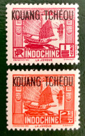 1937 INDOCHINE KOUANG - TCHEOU - LA JONQUE - NEUF** - Nuevos