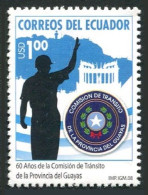 Ecuador 1920, MNH. Guayas Province Transit Commission, 60th Ann. 2008. - Equateur