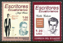 Ecuador 1817-1818, MNH. Writers 2006. Jorge Icaza, Pablo Palacio. - Ecuador