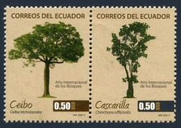 Ecuador 2025-2026a Pair, MNH. Year Of Forests IYF-2011. - Ecuador